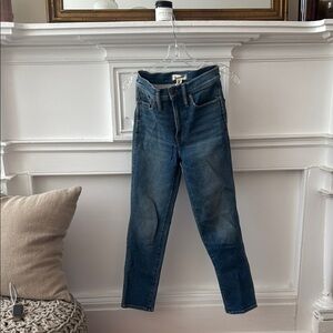 Madewell stovepipe Jeans size 24
